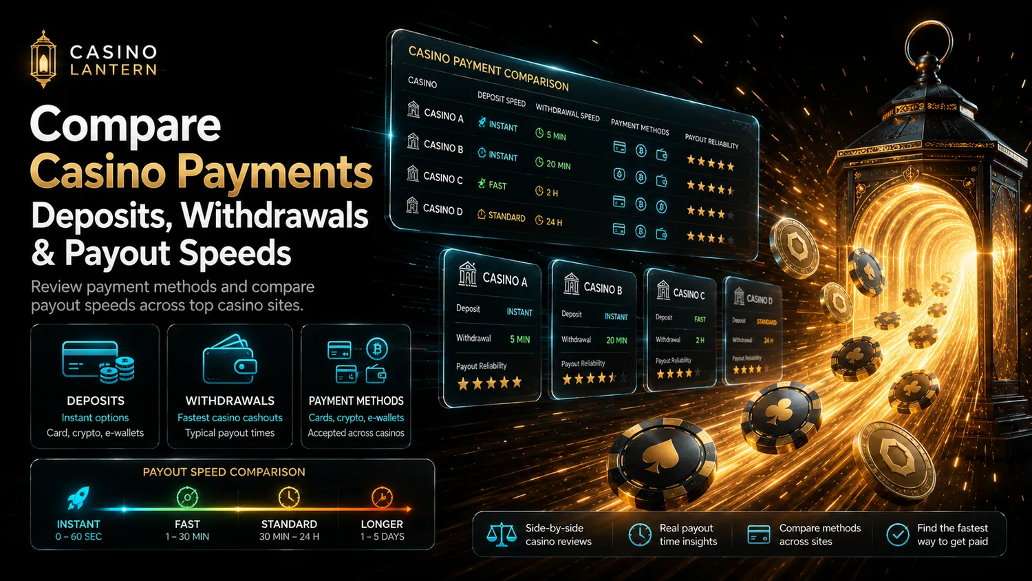 Compare casino payment methods
