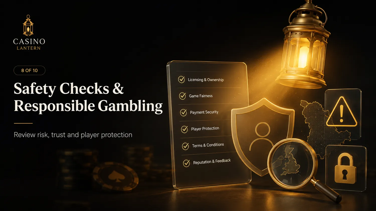 Safety checks and responsible gambling